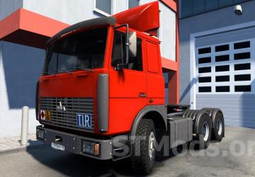 Maz-6422 version 30.08.23 for Euro Truck Simulator 2 (v1.48.x)