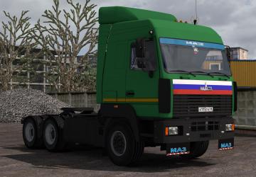 MAZ 6430 A5 version 1.1 for Euro Truck Simulator 2 (v1.35.x, 1.36.x)