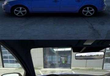 Mazda 3 Sedan 2005 version 1.0 for Euro Truck Simulator 2 (v1.48.x)
