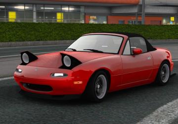 Mazda MX-5 Miata version 1.0 for Euro Truck Simulator 2 (v1.44.x, 1.45.x)