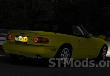 Mazda MX-5 Miata version 1.3 for Euro Truck Simulator 2 (v1.48.x)