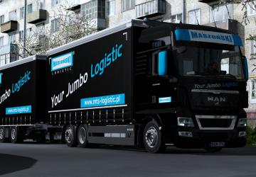 Mazonski Tandem Skinpack version 1.0 for Euro Truck Simulator 2 (v1.35.x, 1.36.x)