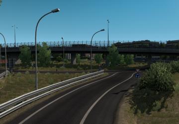 Map Mediterranean Map version 0.1 for Euro Truck Simulator 2 (v1.36.x, - 1.43.x)