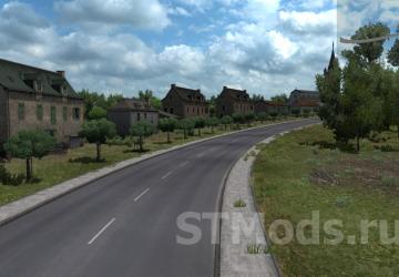 Map Mediterranean Map version 2.2.1 for Euro Truck Simulator 2 (v1.54.x)