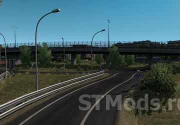 Map Mediterranean Map version 2.2 for Euro Truck Simulator 2 (v1.54.x)