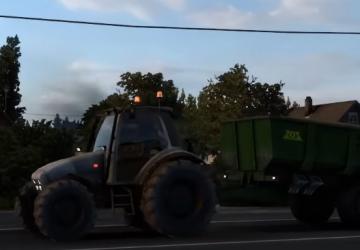 Slow Vehicles in Traffic version 1.0 for Euro Truck Simulator 2 (v1.40.x)