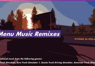 Menu Music Remixes version 1.2 (19.01.21) for Euro Truck Simulator 2 (v1.39.x)