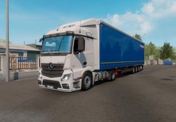 Mercedes Actros Brasil edit version 1.0 for Euro Truck Simulator 2 (v1.40.x, 1.41.x)
