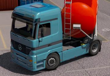 Mercedes Actros MP1 version 07.10.19 for Euro Truck Simulator 2 (v1.35.x, 1.36.x)