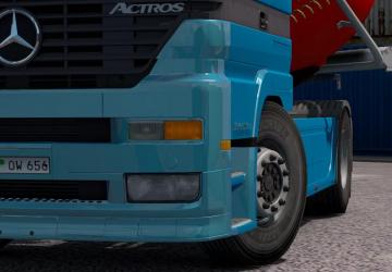 Mercedes Actros MP1 version 07.10.19 for Euro Truck Simulator 2 (v1.35.x, 1.36.x)