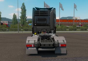 Mercedes Actros MP2 Black Edition version 1.2.5 for Euro Truck Simulator 2 (v1.40.x, - 1.42.x)