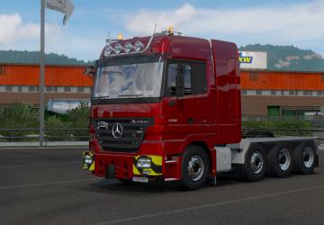 Mercedes-Benz Actros MP2 by Dotec version 1.5.2 (19.12.21) for Euro Truck Simulator 2 (v1.42.x, 1.43.x)