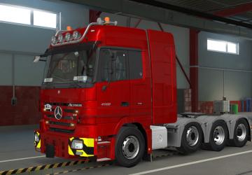 Mercedes-Benz Actros MP2 by Dotec version 1.5.2 (19.12.21) for Euro Truck Simulator 2 (v1.42.x, 1.43.x)