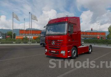 Mercedes-Benz Actros MP2 by Dotec version 1.6.2.2 for Euro Truck Simulator 2 (v1.48.x)