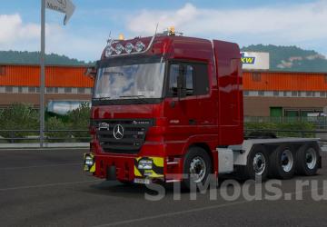 Mercedes-Benz Actros MP2 by Dotec version 1.6.2 for Euro Truck Simulator 2 (v1.47.x)