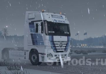Mercedes-Benz Actros MP2 by Dotec version 1.6.2 for Euro Truck Simulator 2 (v1.47.x)