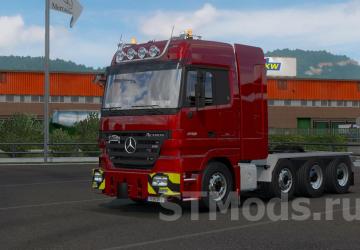 Mercedes-Benz Actros MP2 by Dotec version 1.6.5.1 for Euro Truck Simulator 2 (v1.49.x)