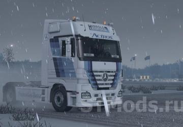 Mercedes-Benz Actros MP2 by Dotec version 1.6.5.1 for Euro Truck Simulator 2 (v1.49.x)