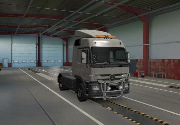 Mercedes Actros MP3 4x4 version 1.0 for Euro Truck Simulator 2 (v1.44)