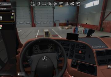 Mercedes Actros MP3 4x4 version 1.0 for Euro Truck Simulator 2 (v1.44)