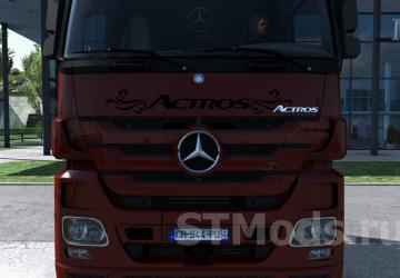 Mercedes-Benz Actros MP3 Reworked version 4.2 for Euro Truck Simulator 2 (v1.47)