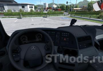 Mercedes-Benz Actros MP3 Reworked version 4.4 for Euro Truck Simulator 2 (v1.49)