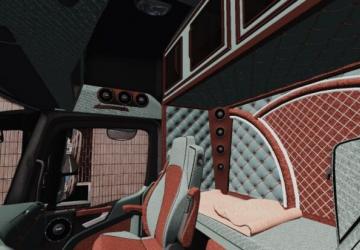 Mercedes Actros MP4 Interior version 1.0 for Euro Truck Simulator 2 (v1.37.x, 1.38.x)