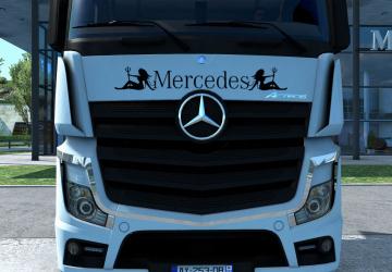 Mercedes Actros MP4 Reworked version 2.9 for Euro Truck Simulator 2 (v1.43.x)