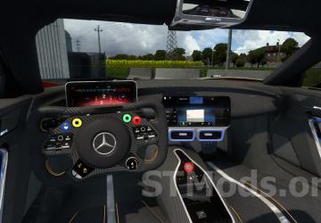 Mercedes AMG One 2021 version 1.1.2 for Euro Truck Simulator 2 (v1.49.x)