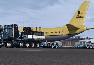 Mercedes Antos 10×6 Normal & Ballast Truck v1.0 for Euro Truck Simulator 2 (v1.35.x, 1.36.x)