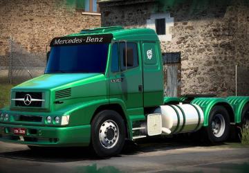 Mercedes Benz 1634 / 1938 version 1.1 for Euro Truck Simulator 2 (v1.49.x)