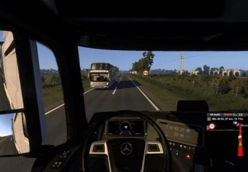 Mercedes Benz Actros 2020 BR version 1.0 for Euro Truck Simulator 2 (v1.49.x)