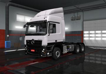 Mercedes Benz Actros 2651 version 1.0 for Euro Truck Simulator 2 (v1.31.x, - 1.34.x)
