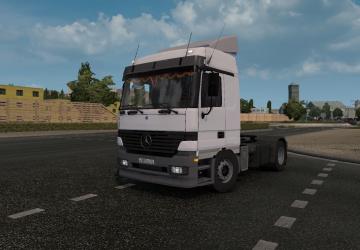 Mercedes Benz Actros MP1 Low version 1.1 for Euro Truck Simulator 2 (v1.35.x, 1.36.x)