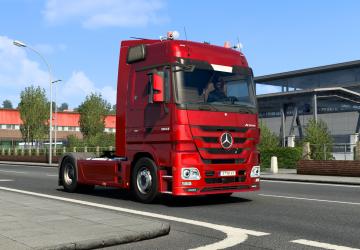 Mercedes-Benz Actros MP3 version 1.2.2 (19.12.21) for Euro Truck Simulator 2 (v1.42.x, 1.43.x)