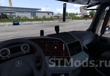 Mercedes-Benz Actros MP3 version 1.3.2.2 for Euro Truck Simulator 2 (v1.48.x)