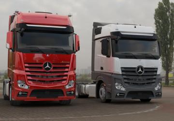 Mercedes-Benz Actros MP4 by Dotec version 1.0 for Euro Truck Simulator 2 (v1.47.x)