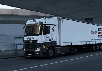 Mercedes-Benz Actros MP4 by Dotec version 1.0 for Euro Truck Simulator 2 (v1.47.x)