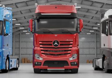 Mercedes-Benz Actros MP4 by Dotec version 1.0 for Euro Truck Simulator 2 (v1.47.x)
