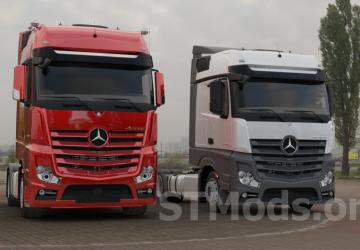 Mercedes-Benz Actros MP4 by Dotec version 1.0.2 for Euro Truck Simulator 2 (v1.47.x)