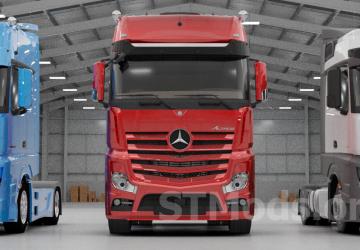Mercedes-Benz Actros MP4 by Dotec version 1.0.6 for Euro Truck Simulator 2 (v1.49.x)