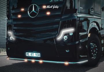 Mercedes-Benz Actros MP5 2019 version 1.0 for Euro Truck Simulator 2 (v1.37.x, 1.38.x)