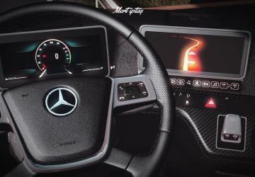 Mercedes-Benz Actros MP5 2019 version 1.0 for Euro Truck Simulator 2 (v1.37.x, 1.38.x)