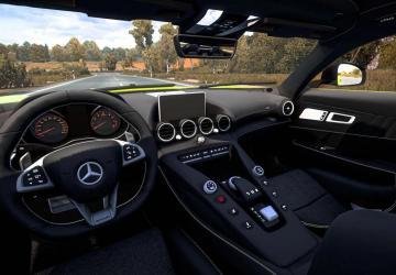 Mercedes Benz AMG GT R 2017 version 1.0 for Euro Truck Simulator 2 (v1.44.x)