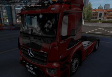 Mercedes-Benz Antos ’12 version r1.46 for Euro Truck Simulator 2 (v1.46.x)