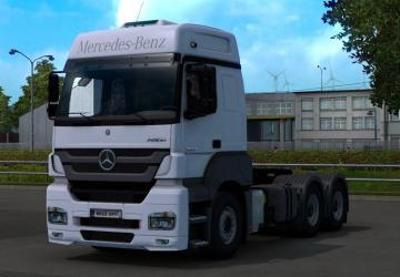 Mercedes Benz Axor 2009/2012/2019 version 2.5 for Euro Truck Simulator 2 (v1.42.x, - 1.44.x)