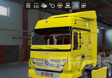 Mercedes Benz Axor version 1.5 for Euro Truck Simulator 2 (v1.54.x)