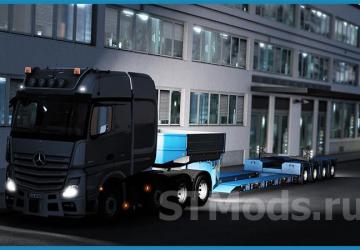 Mercedes-Benz Big Stars Actros/Arocs SLT version 1.7.2 for Euro Truck Simulator 2 (v1.47.x)