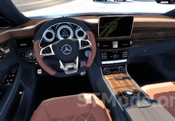 Mercedes-Benz CLS 350d 4Matic 2017 version 2.8 for Euro Truck Simulator 2 (v1.49.x)