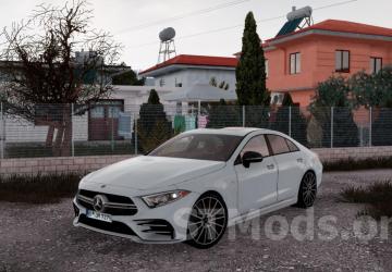 Mercedes-Benz CLS 53 AMG 4MATIC 2021 version 1.4 for Euro Truck Simulator 2 (v1.54.x)